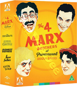 Marx Brothers Collection | The Cocoanuts / Animal Crackers / Monkey Business / Horse Feathers / Duck Soup  |   Blu-Ray